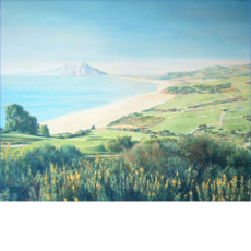 Alcaidesa, 2008 | oil on canvas, 25.4 x 28.5 in.