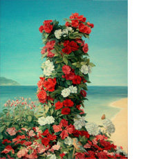 Alegrias by the Sea, 2007 | oil on canvas, 35.9 x 28.5 in.